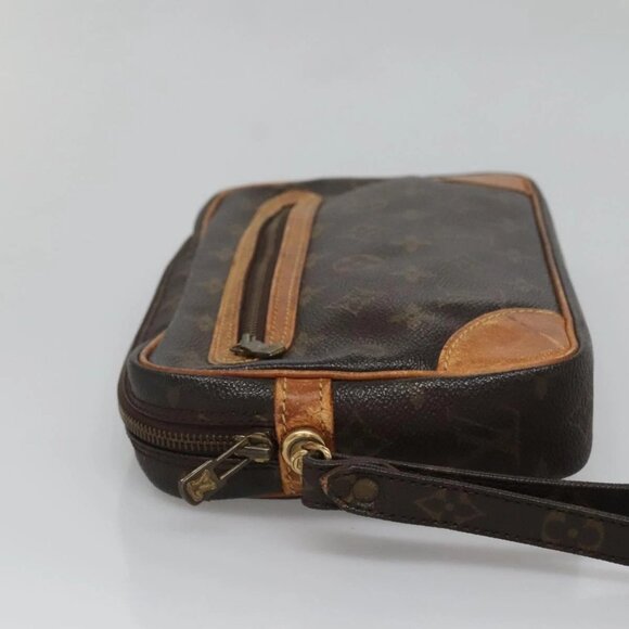 LOUIS VUITTON Monogram Marly Dragonne GM Clutch Bag M51825 LV Auth BA2186 - Picture 8 of 16